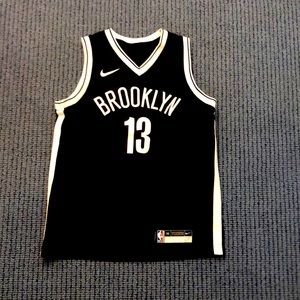 James Harden number 13 on the nets